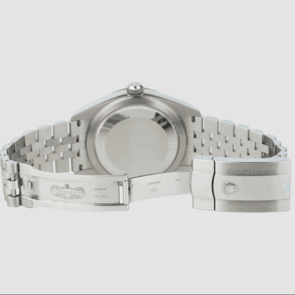 Super Clone Silver Rolex Sky Dweller White Dial Jubilee Bracelet